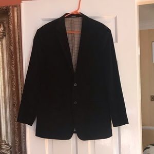 Black Corduroy Sports Jacket Size 40 R